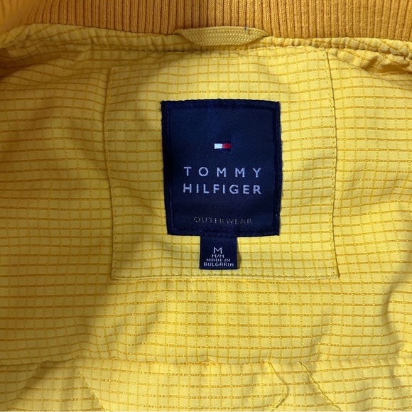 Tommy Hilfiger Vintage Yellow Quilted Vest  Insert Women’s Medium Outerwear Fall - Picture 11 of 16
